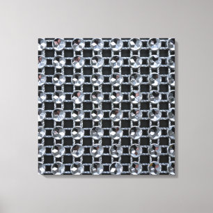 Sparkling Web Canvas Print
