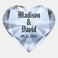 Sparkling White Diamond Wedding