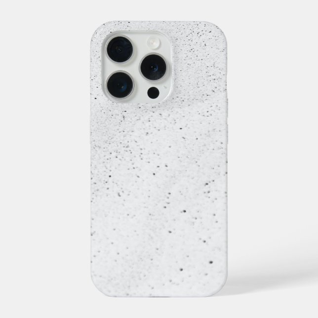 Sparkling White Sand iPhone Case (Back)