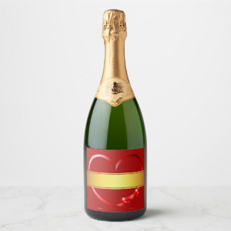 Sparkling Wine bottle label personalisa
