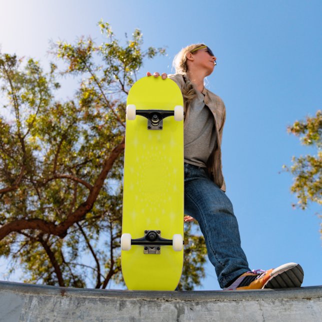 Sparkling Yellow  Skateboard (Outdoor 1)