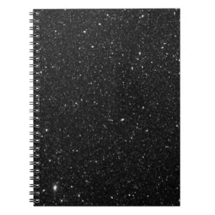 Sparkly black Glitter Shiny Notebook