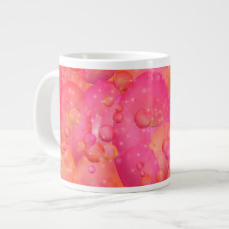 Sparkly bubbles congrats large coffee mug