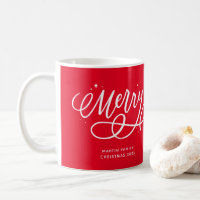 Sparkly Bubbly Script Merry Holiday
