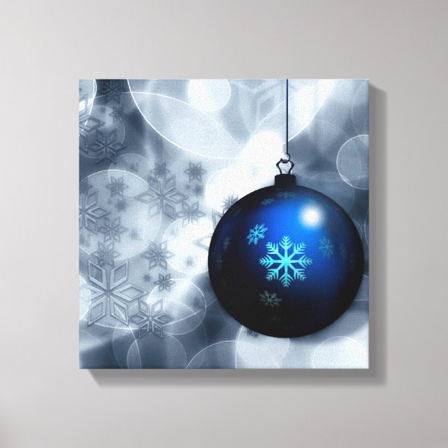 Sparkly Christmas Canvas Print (Front)