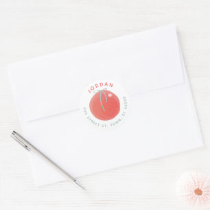 Sparkly Christmas Envelope Seal