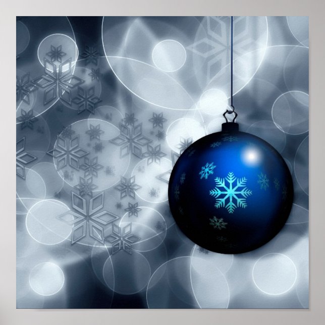 Sparkly Christmas Poster (Front)