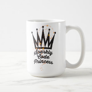 Sparkly Code Princess Mug