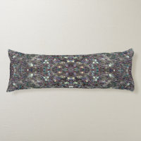 Sparkly colourful silver mosaic Mandala