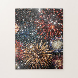 Sparkly Fireworks Puzzle