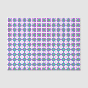 Sparkly flower Eid Tissue Paper
