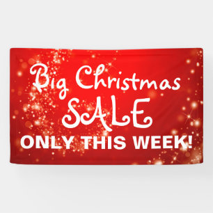 Sparkly lights swirl red + your ideas banner