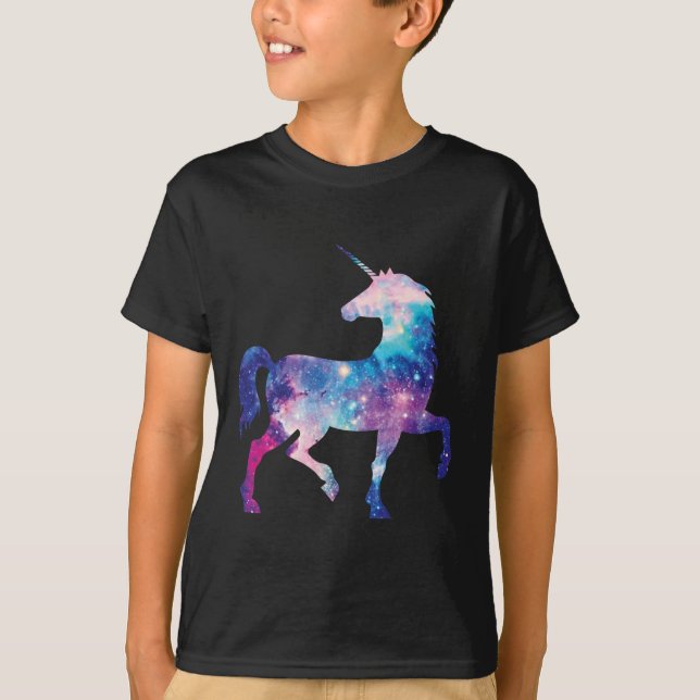 Sparkly Magical Unicorn T-Shirt (Front)