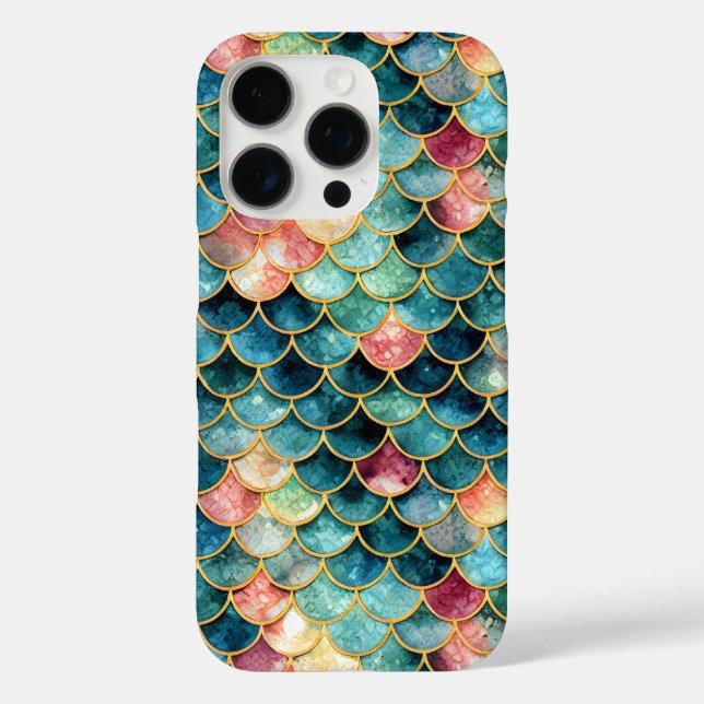 Sparkly Mermaid Design - Shimmering Ocean Fantasy Case-Mate iPhone Case (Back)