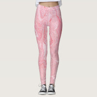 Sparkly Modern Blush Coral Pink Glitter Marble