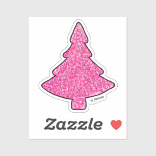 Sparkly Pink Christmas Tree