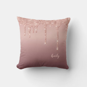 Sparkly Pink Glitter Cushion