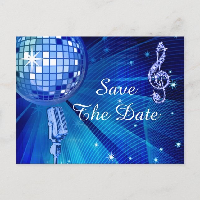 Sparkly Stiletto Heel 50th Birthday Save The Date Announcement Postcard (Front)