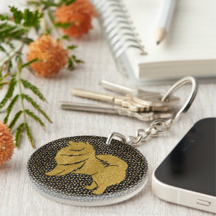 SPARKLY THANG LAPPHUND acrylic keychain