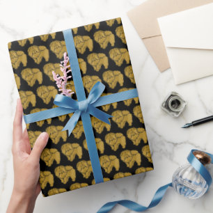 SPARKLY THANG  rough chow  wrapping paper