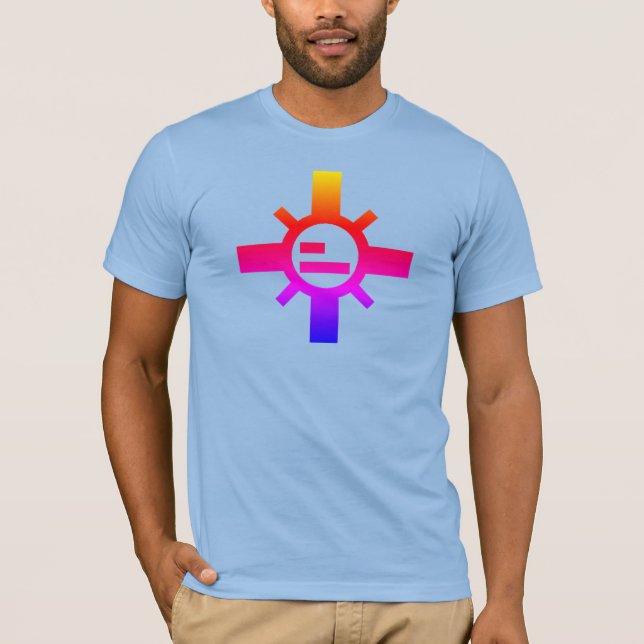 Sparko Twilight Sun Men's Tees (Front)