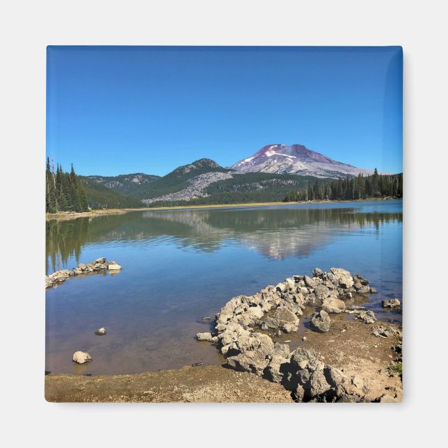 Sparks Lake, Bend, Oregon Magnet (Front)