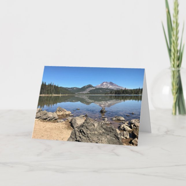 Sparks Lake, Oregon Card (Front)