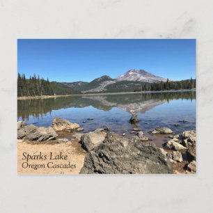 Sparks Lake, Oregon Postcard