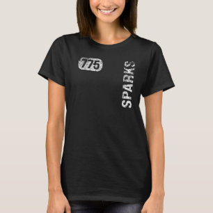 Sparks Nevada 775 Area Code Vintage Retro T-Shirt
