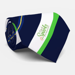 Sparks (Nevada) city flag Neck Tie