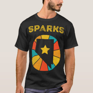 Sparks Nevada Vintage Distressed Souvenir 1 T-Shirt