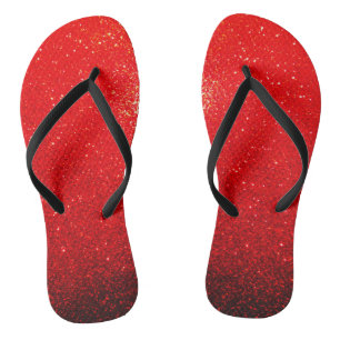 Sparks Of Red Jandals
