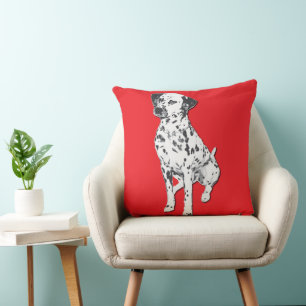 Sparky Dalmatian Dog Cushion