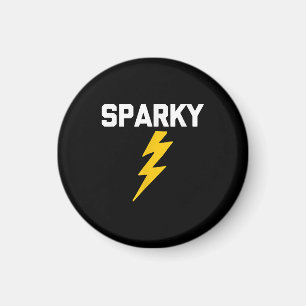 Sparky Funny Saying Sarcastic Novelty Electrician Magnet