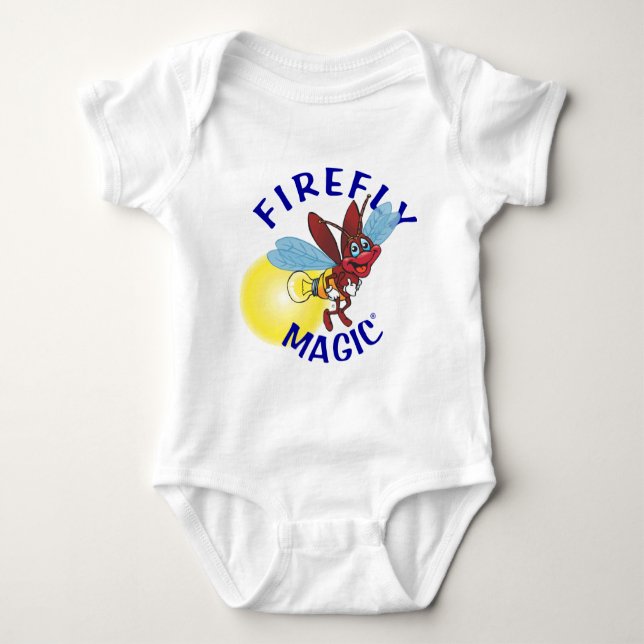 Sparky the Firefly Baby Bodysuit (Front)