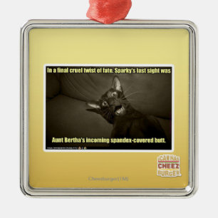 Sparky's last sight metal tree decoration