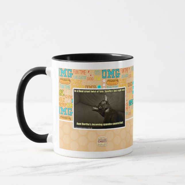 Sparky's last sight mug (Left)