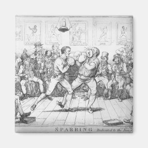 Sparring, 1817 magnet