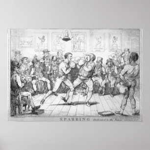 Sparring, 1817 poster