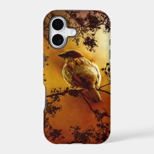 Sparrow At Sunset iPhone SE/5/5s Case