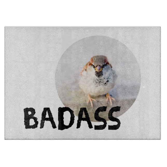 Sparrow - Badass Cutting Board (Front)