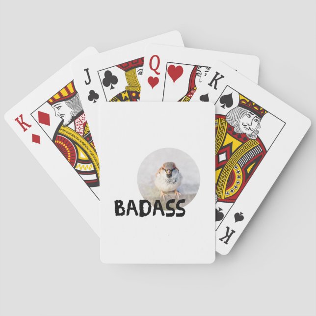 Sparrow - Badass Playing Cards (Back)