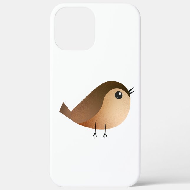 Sparrow Bird Cartoon  Case-Mate iPhone Case (Back)