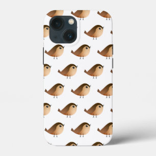 Sparrow Bird Cartoon   iPhone 13 Mini Case