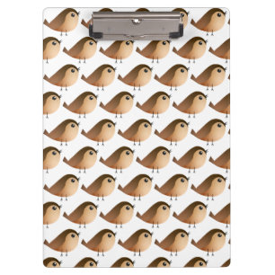 Sparrow Bird Cartoon  Clipboard