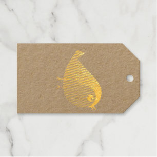 Sparrow Bird Cartoon   Gift Tags
