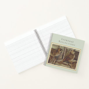 Sparrow Bird Notebook – Nature-Inspired Writing 