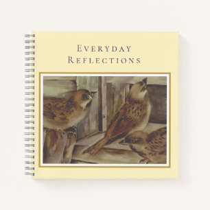 Sparrow Bird Notebook – Nature-Inspired Writing 