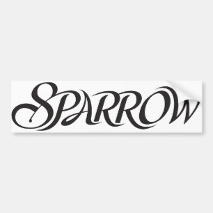 Sparrow Bumper Sticker