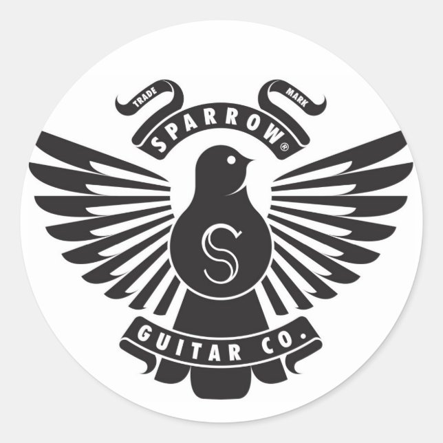 Sparrow Emblem Sticker (Front)
